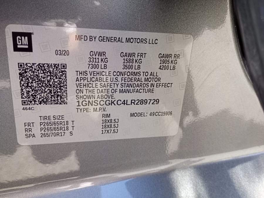2020 Chevrolet Suburban LS