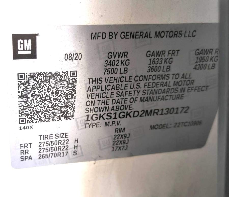 2021 GMC Yukon XL