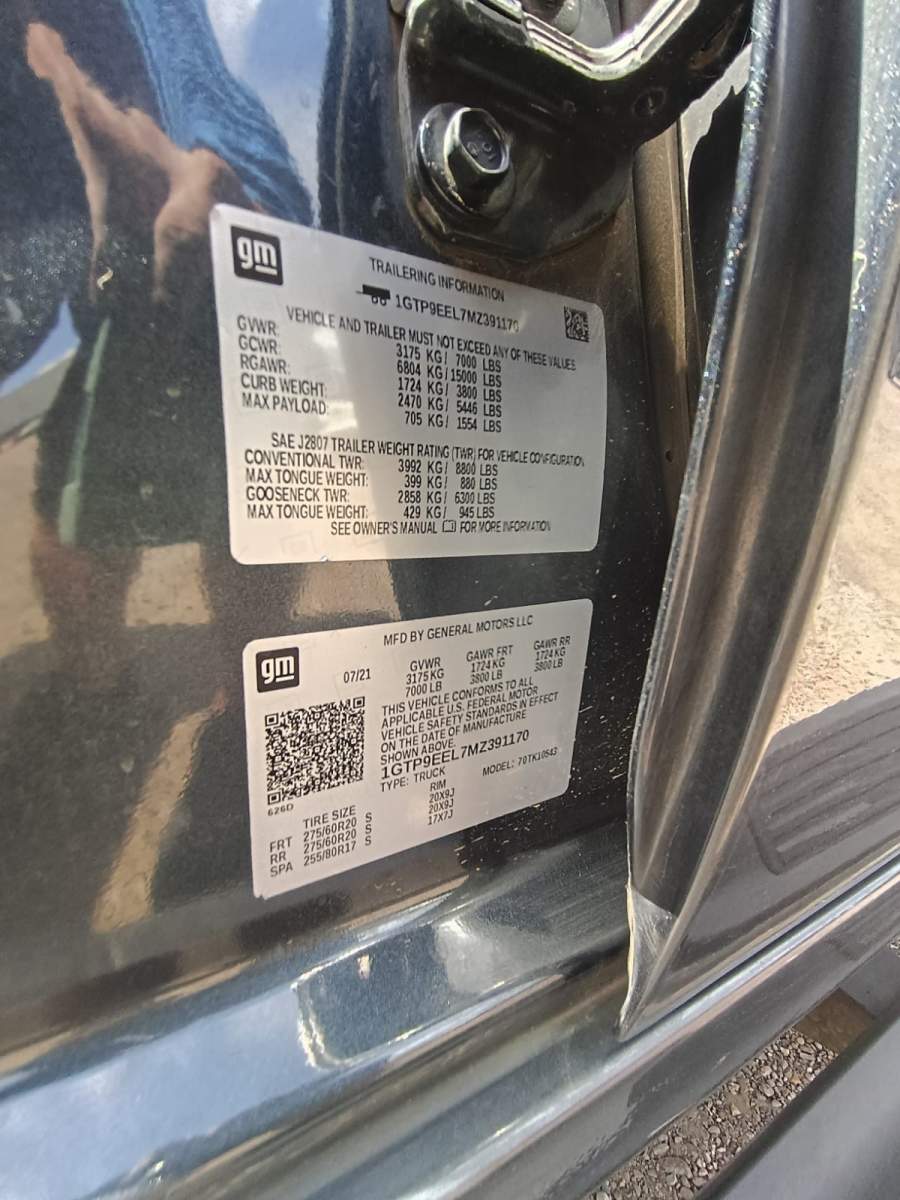 2021 GMC Sierra 1500 AT4