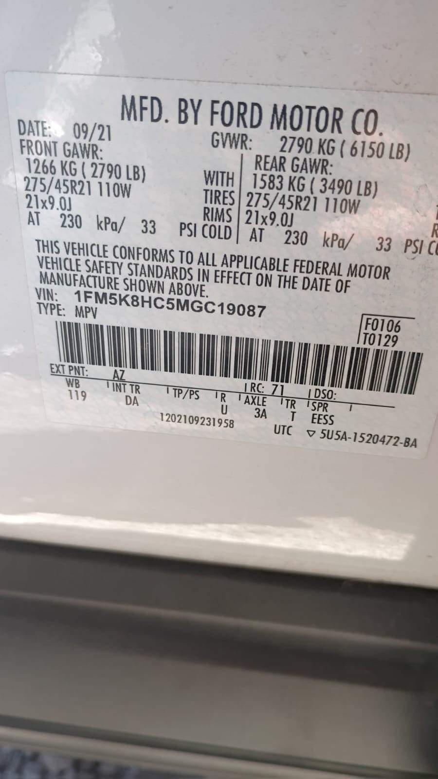 2021 Ford Explorer