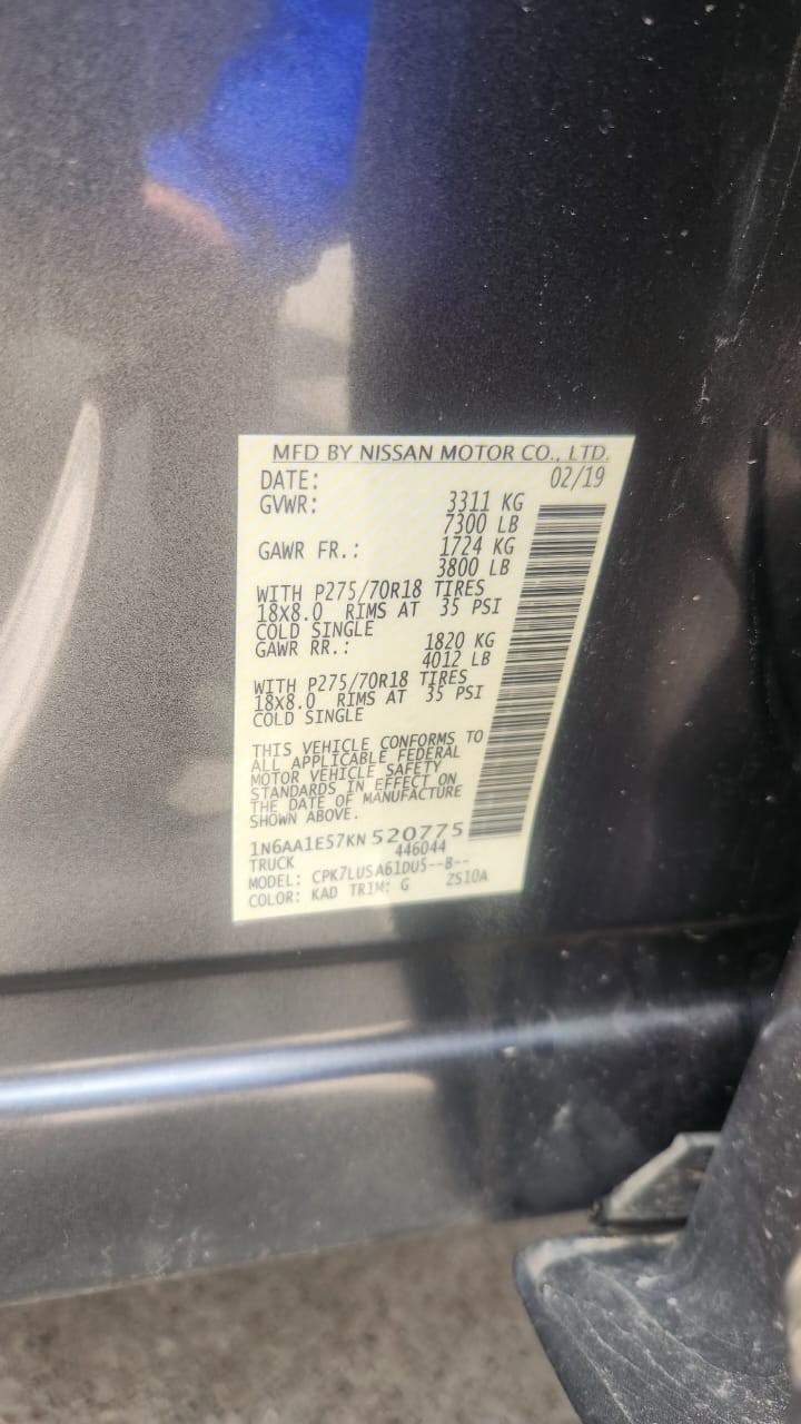 2019 Nissan Titan