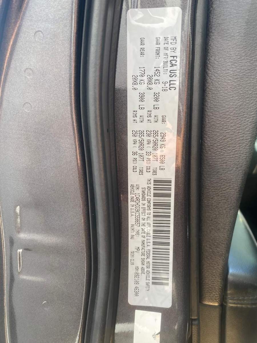 2019 Dodge Durango