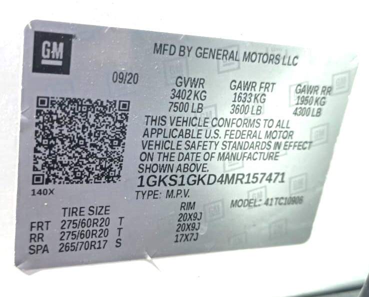 2021 GMC Yukon XL