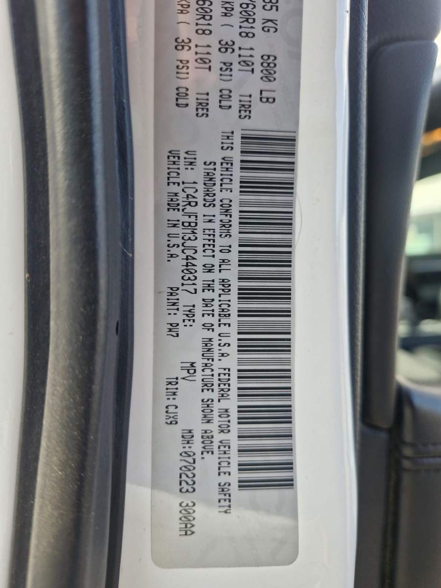 2018 Jeep Grand Cherokee