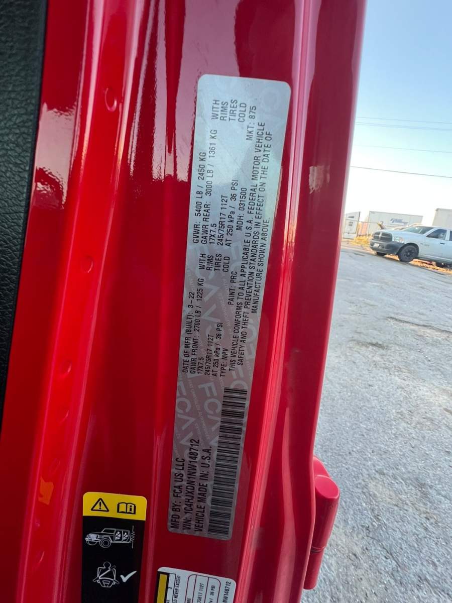 2022 Jeep Wrangler