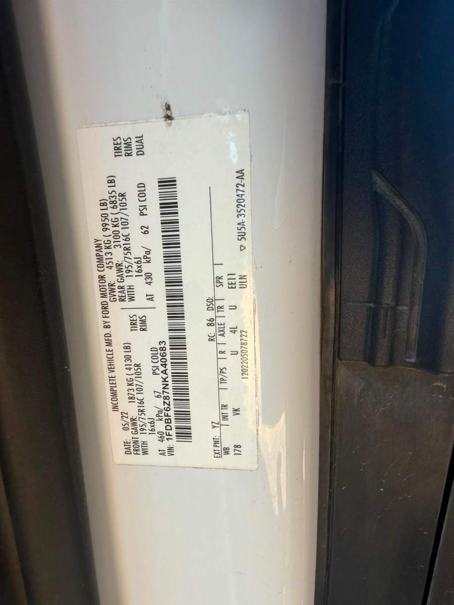 2022 Ford Transit