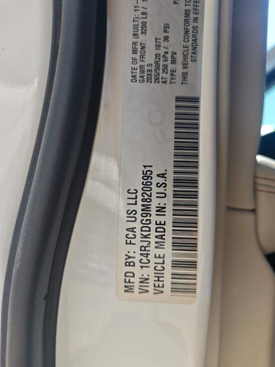 2021 Jeep Grand Cherokee L