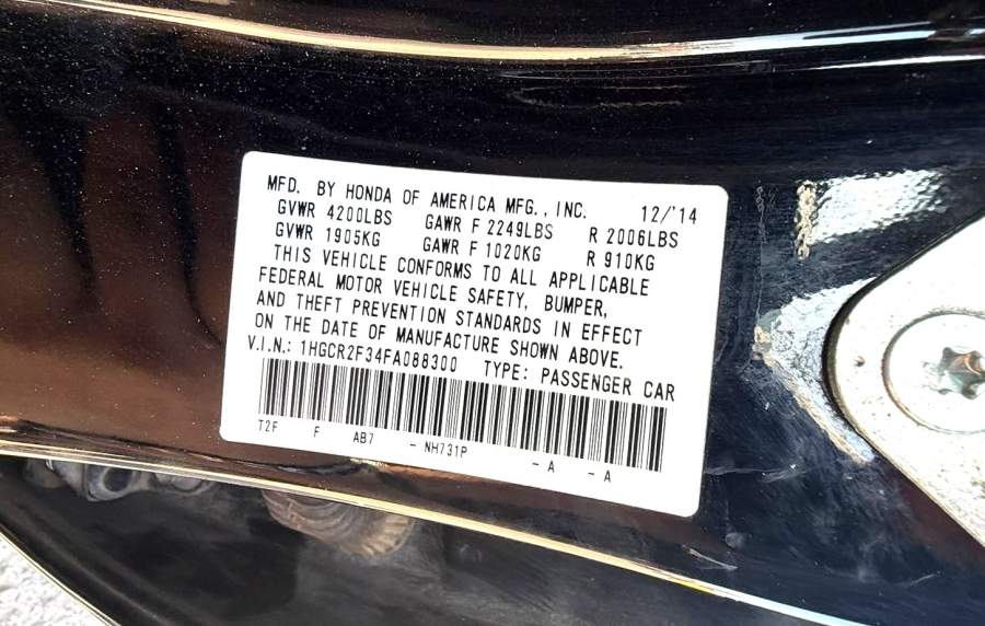 2015 Honda Accord