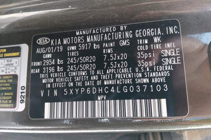 2020 Kia Telluride