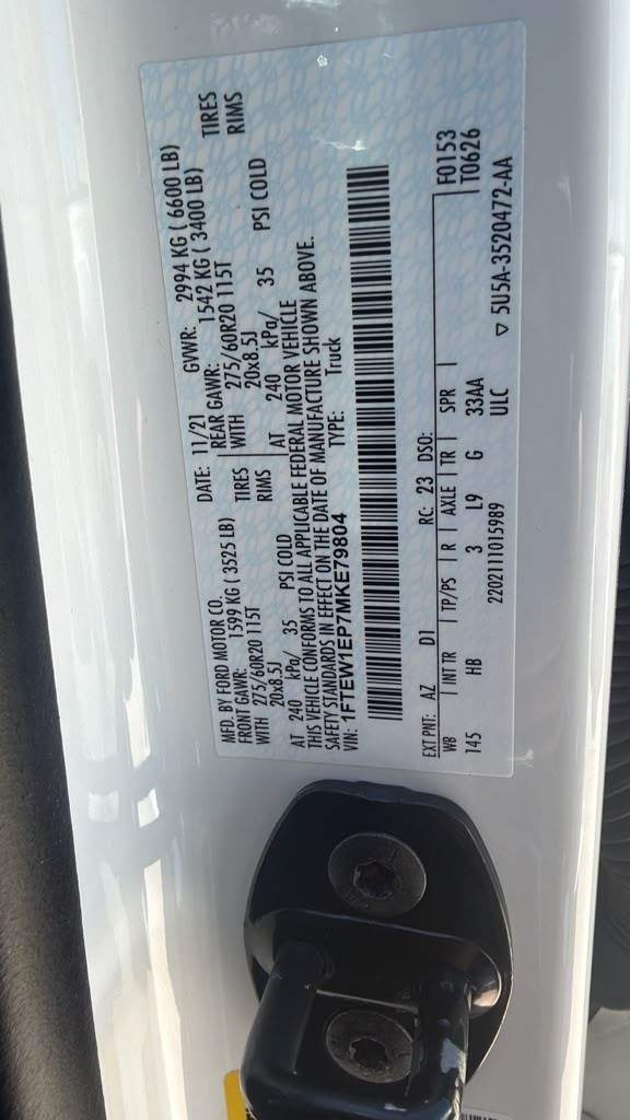 2021 Ford F-150