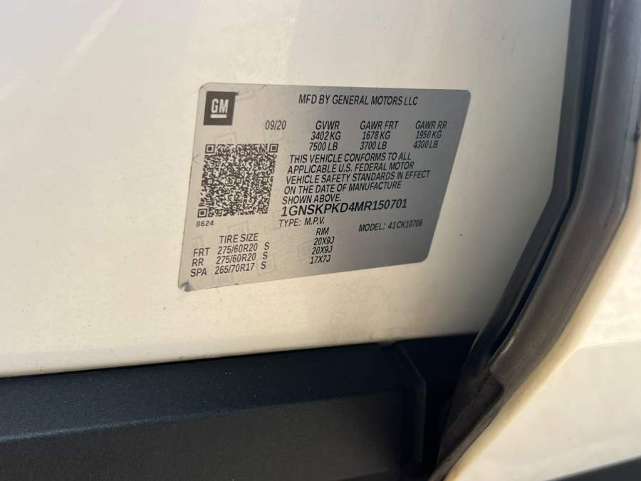 2021 Chevrolet Tahoe