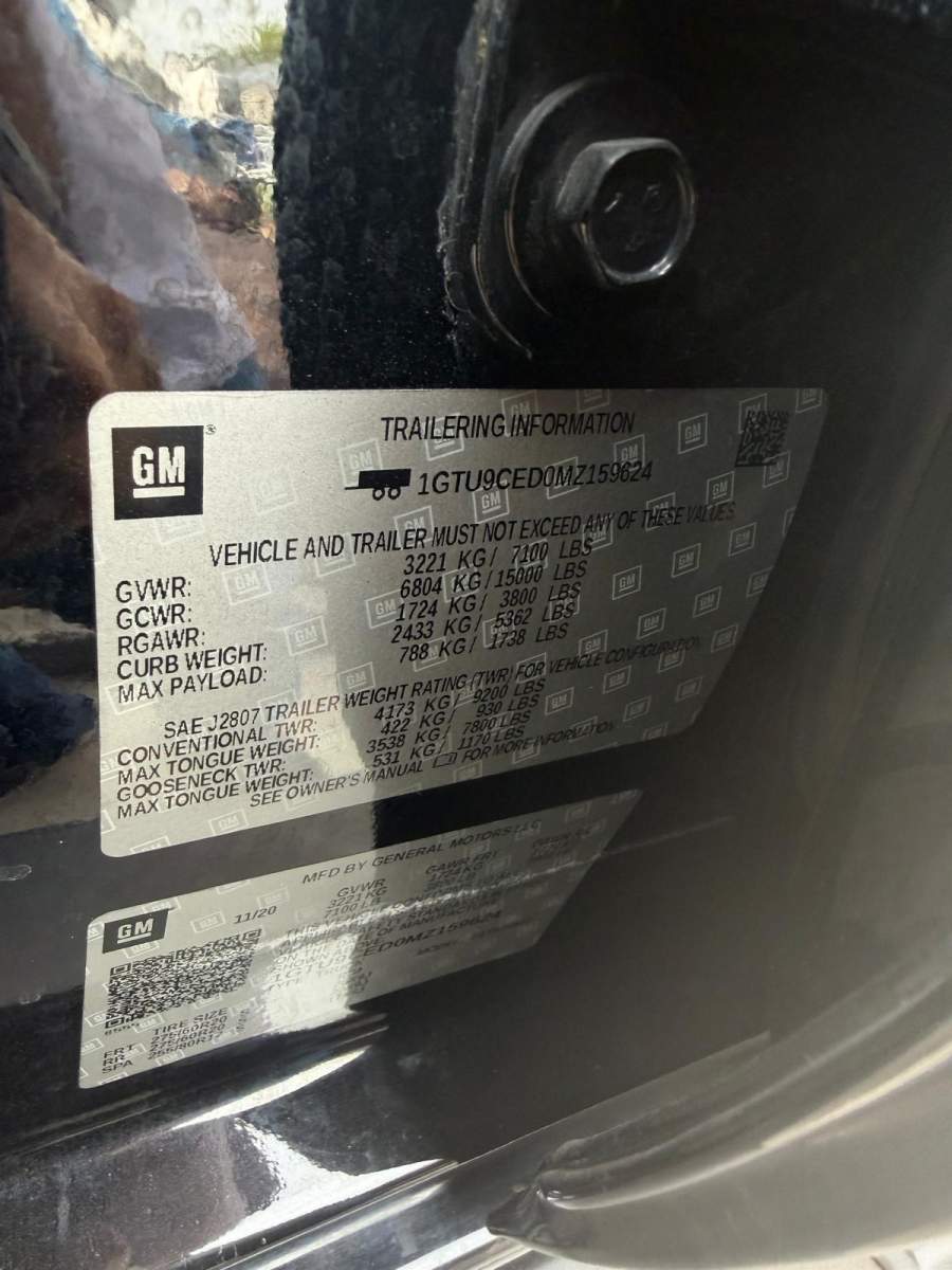 2021 GMC Sierra Elevation