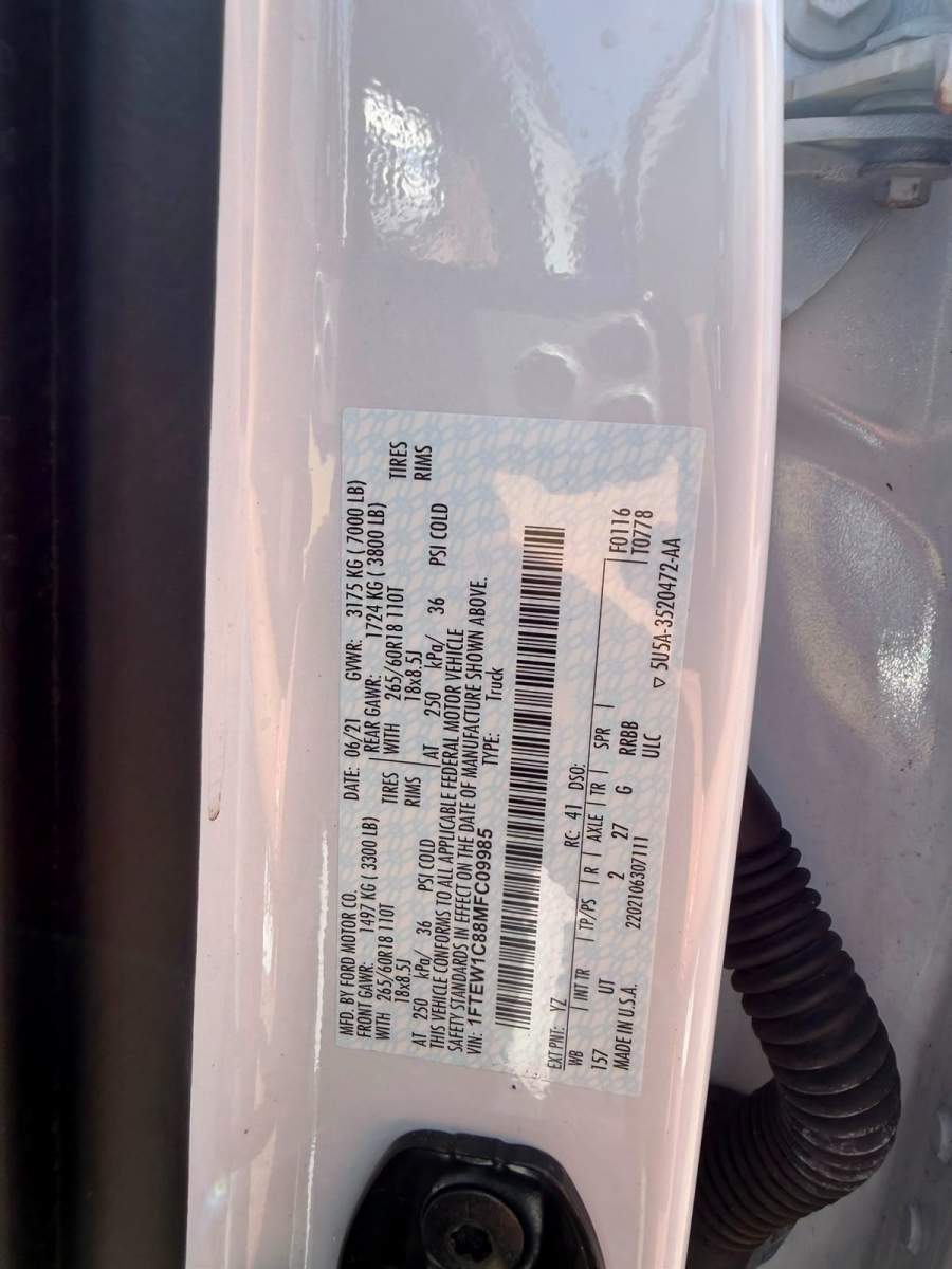 2021 Ford F-150