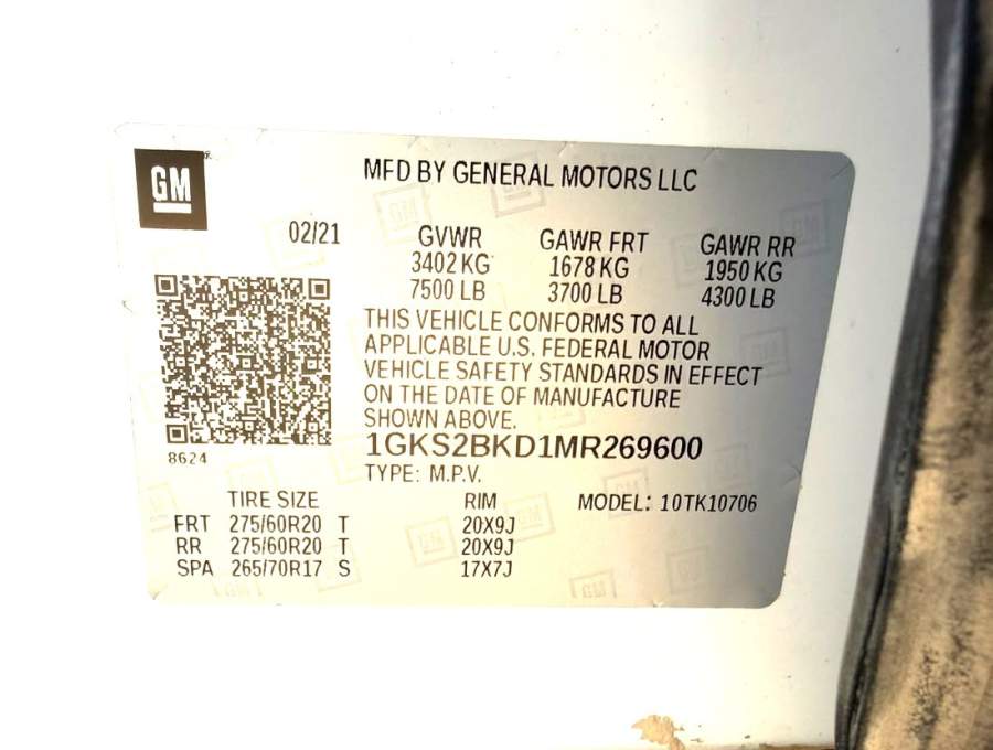 2021 GMC Yukon