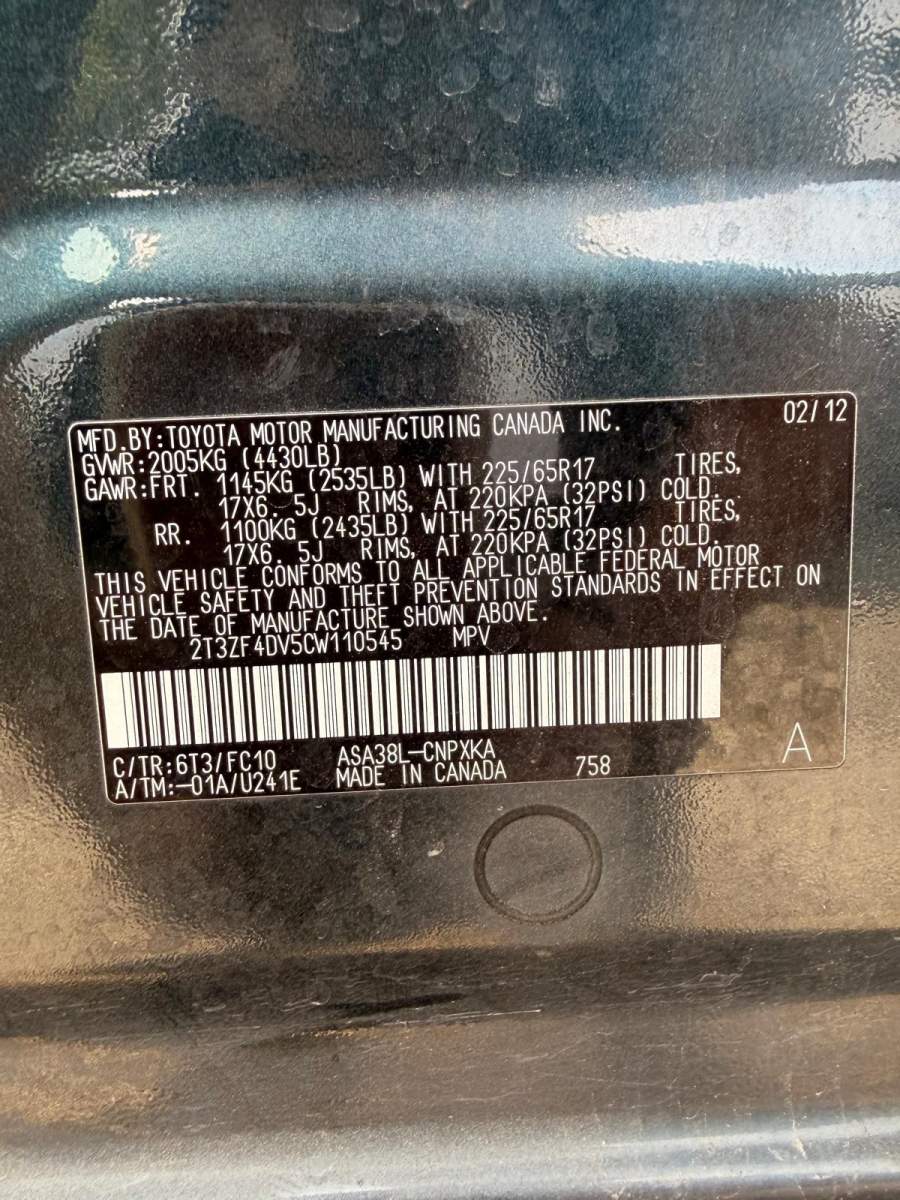 2012 Toyota Rav4