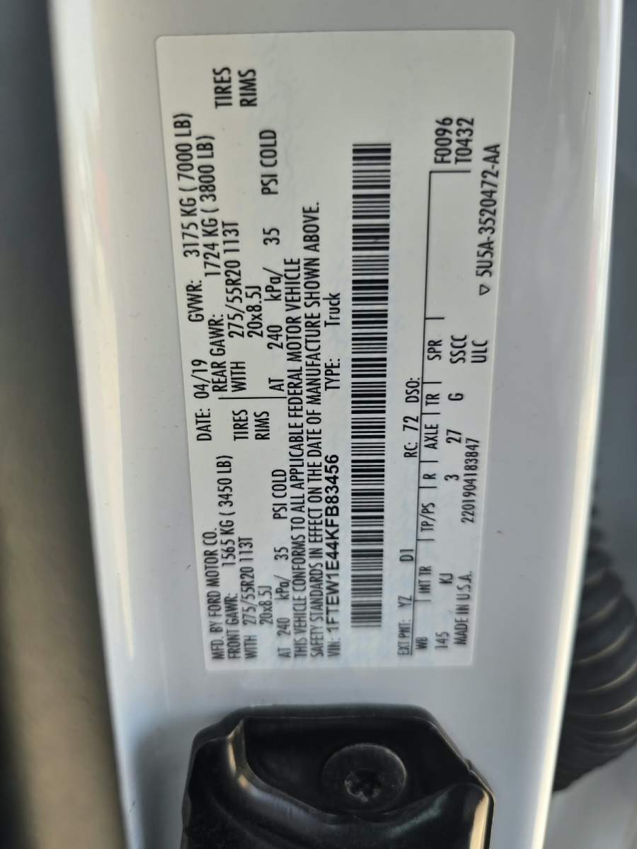 2019 Ford F-150