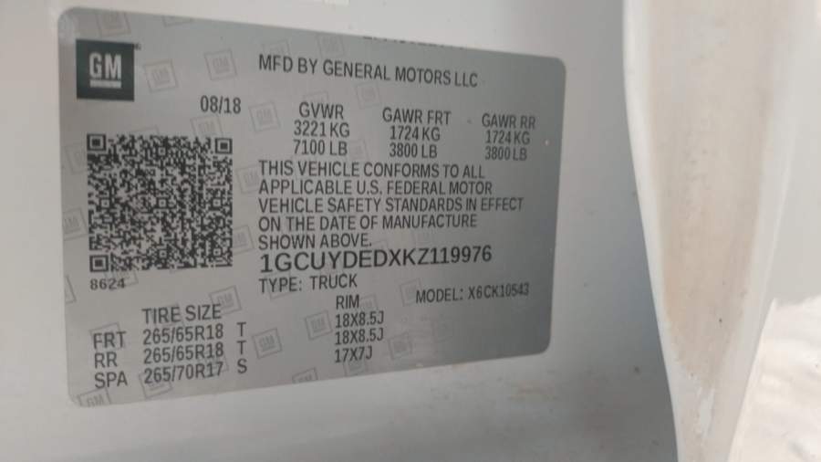 2019 Chevrolet Silverado