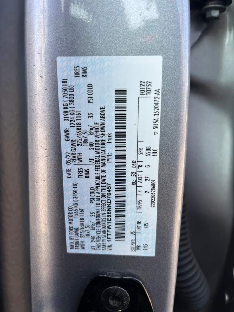 2022 Ford F-150