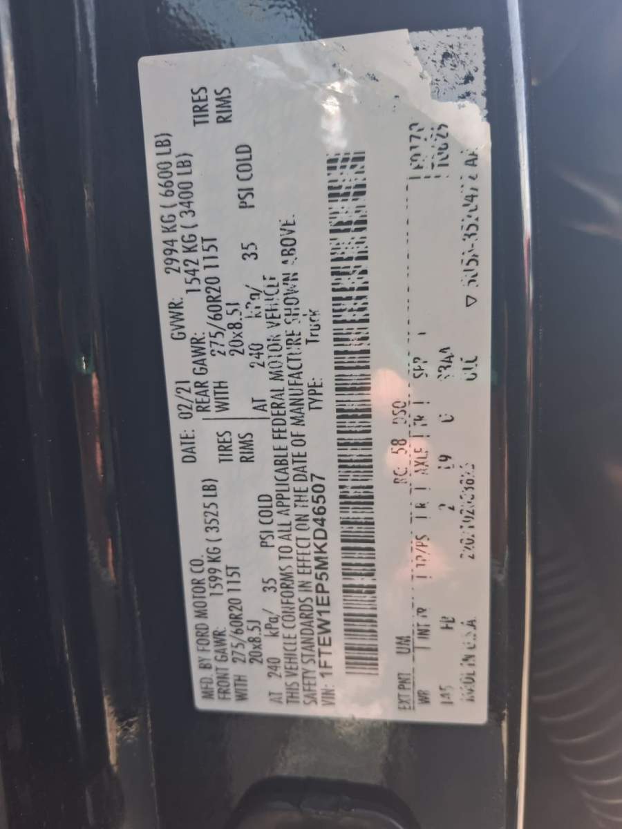 2021 Ford F-150
