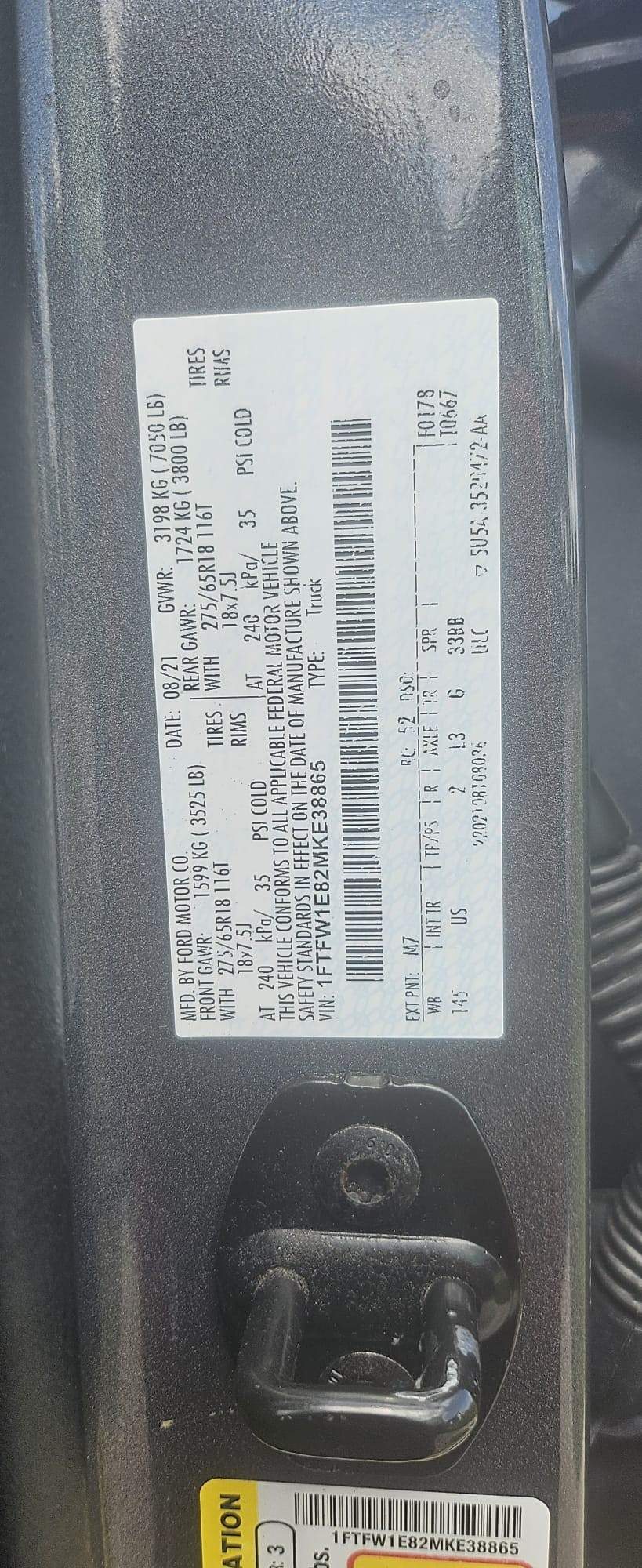 2021 Ford F-150