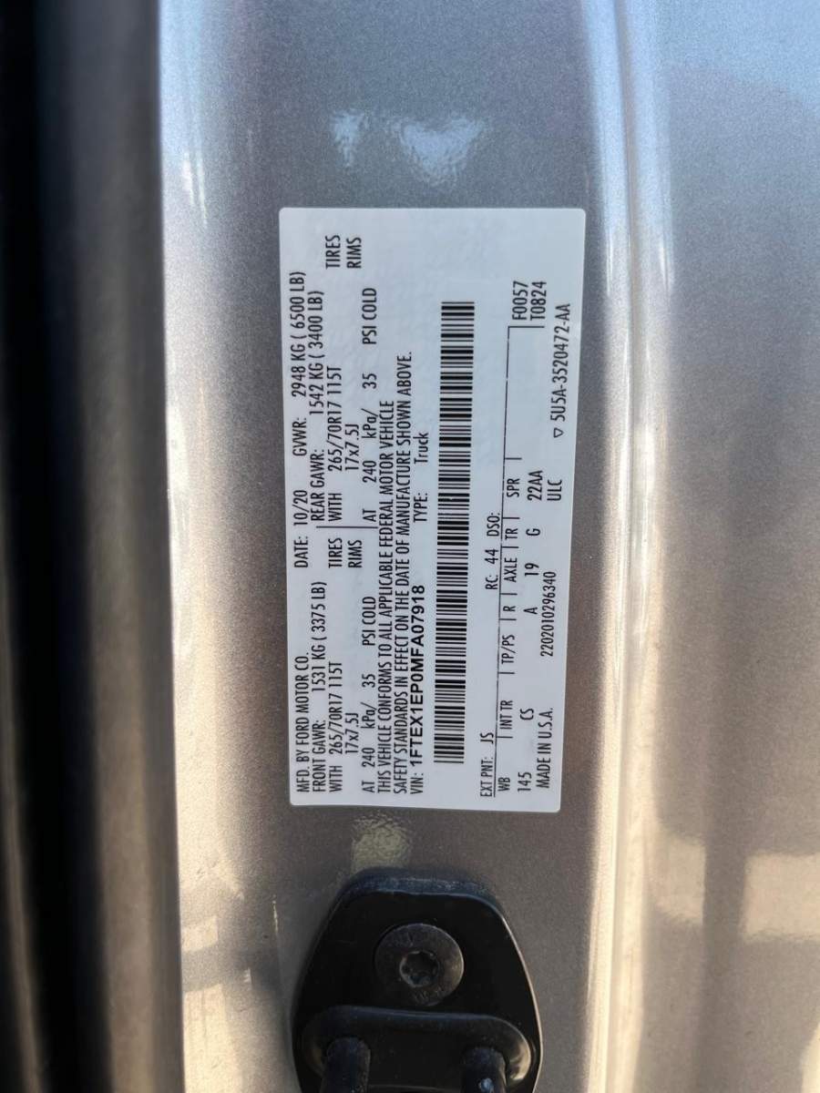 2021 Ford F-150