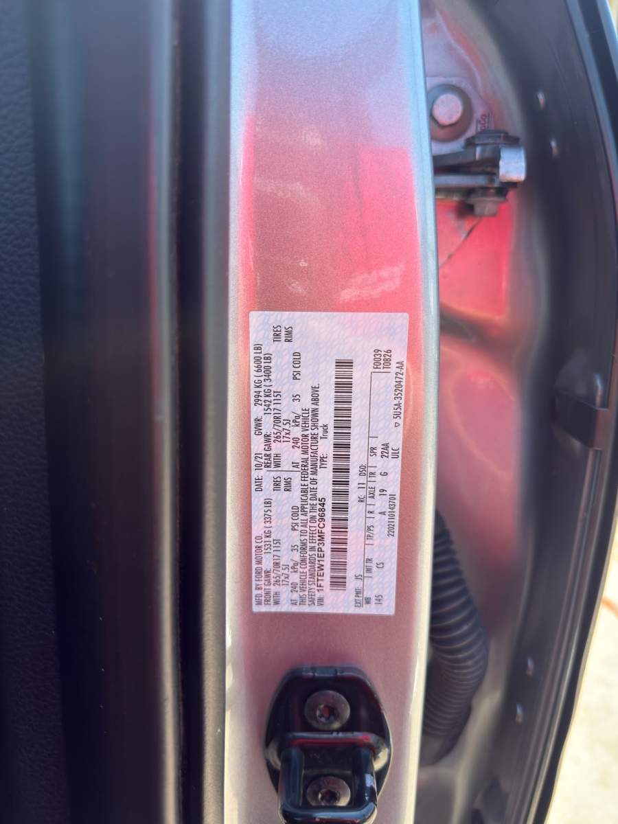 2021 Ford F-150