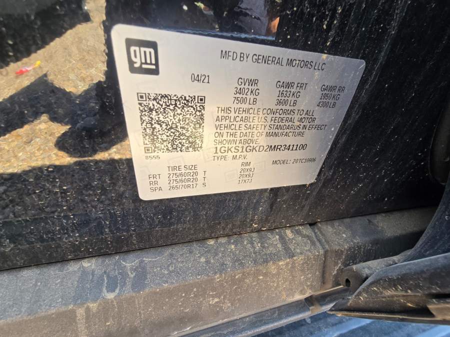 2021 GMC Yukon XL