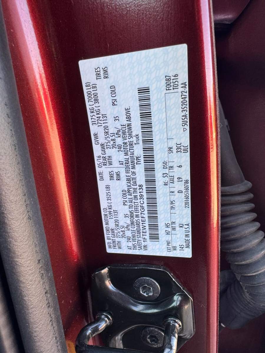 2016 Ford F-150