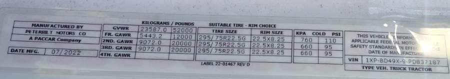 2023 Peterbilt 579