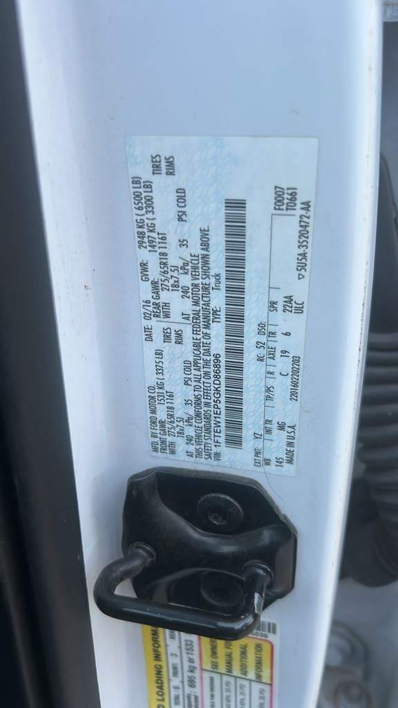 2016 Ford F-150