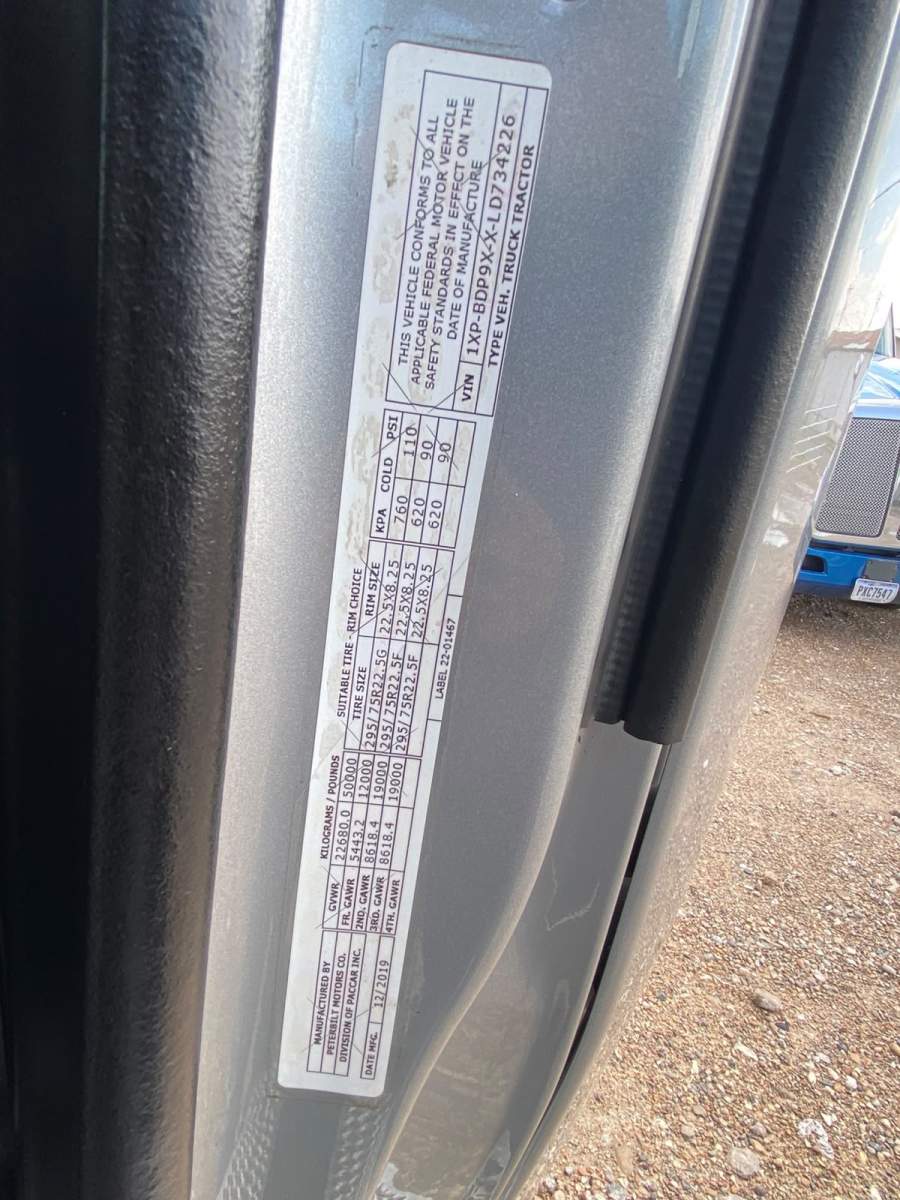 2020 Peterbilt 579