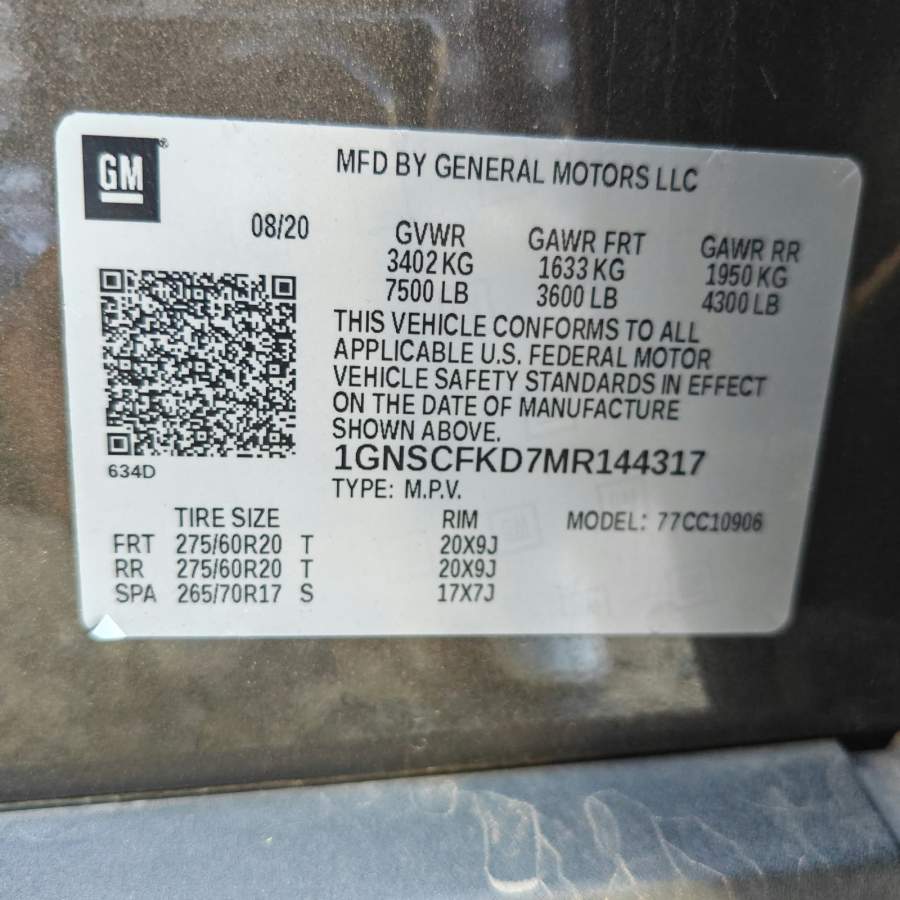 2021 Chevrolet Suburban PREMIER