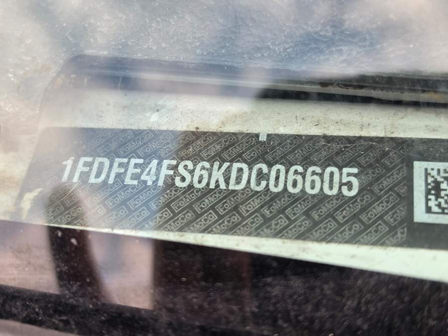 2019 Ford E-450 super duty