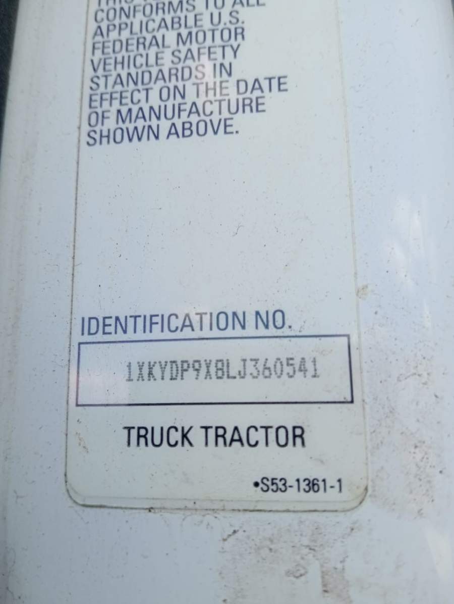 2020 Kenworth T680