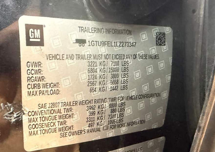2020 GMC Sierra 1500