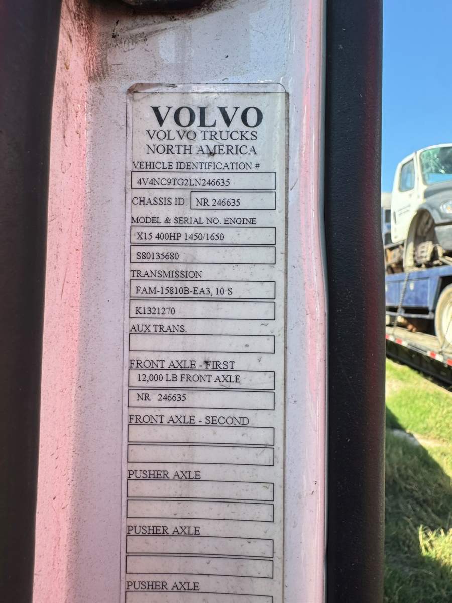 2020 Volvo Truck VNL
