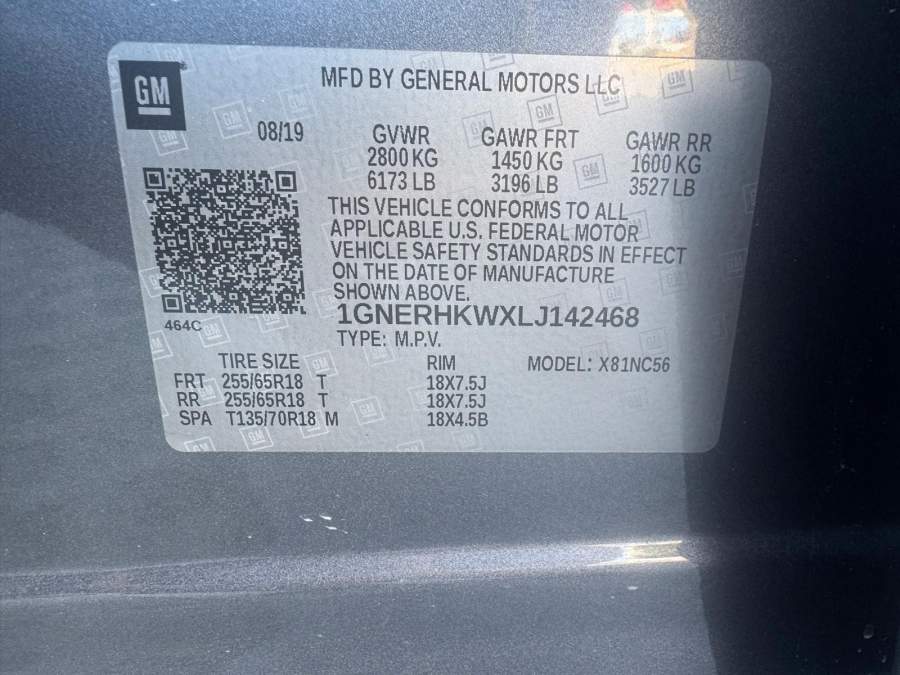 2020 Chevrolet Traverse