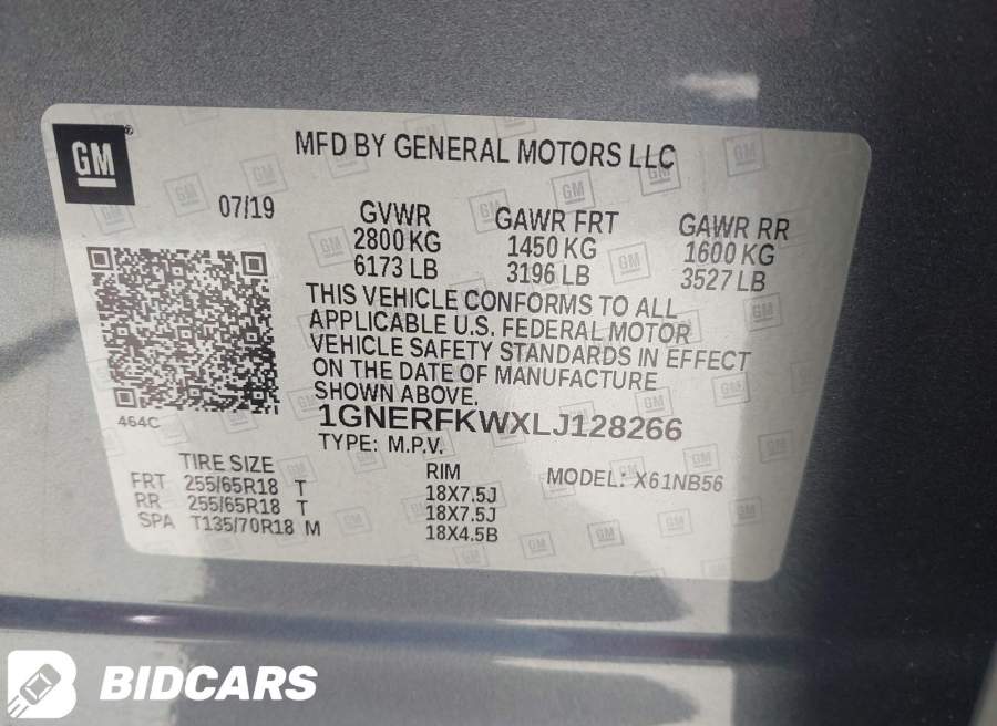 2020 Chevrolet Traverse