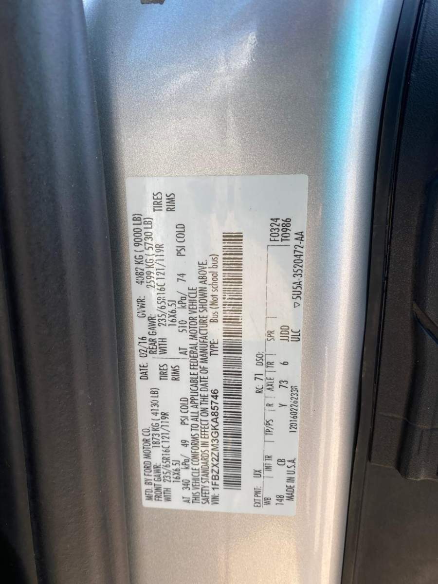 2016 Ford Transit