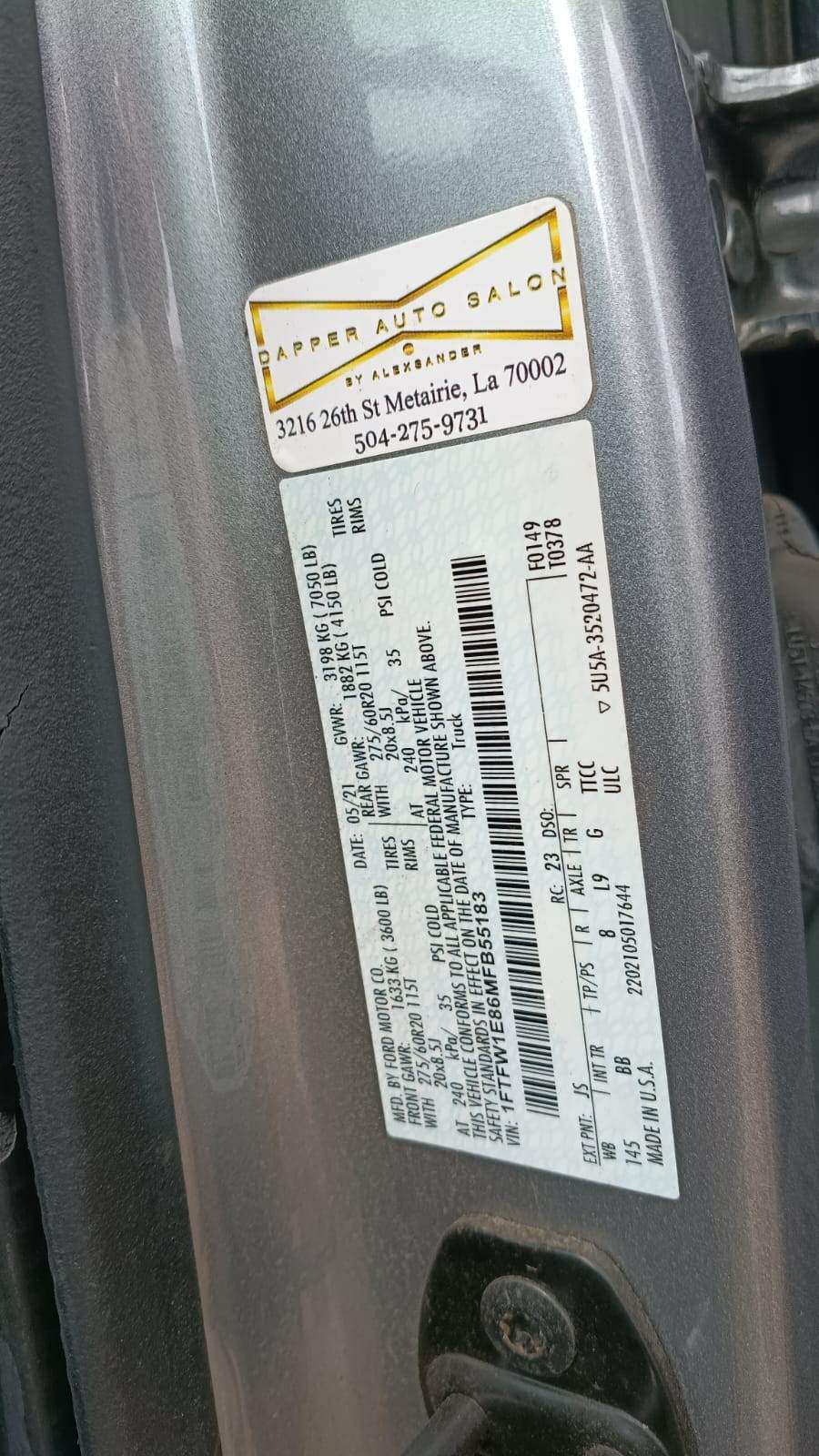 2021 Ford F-150