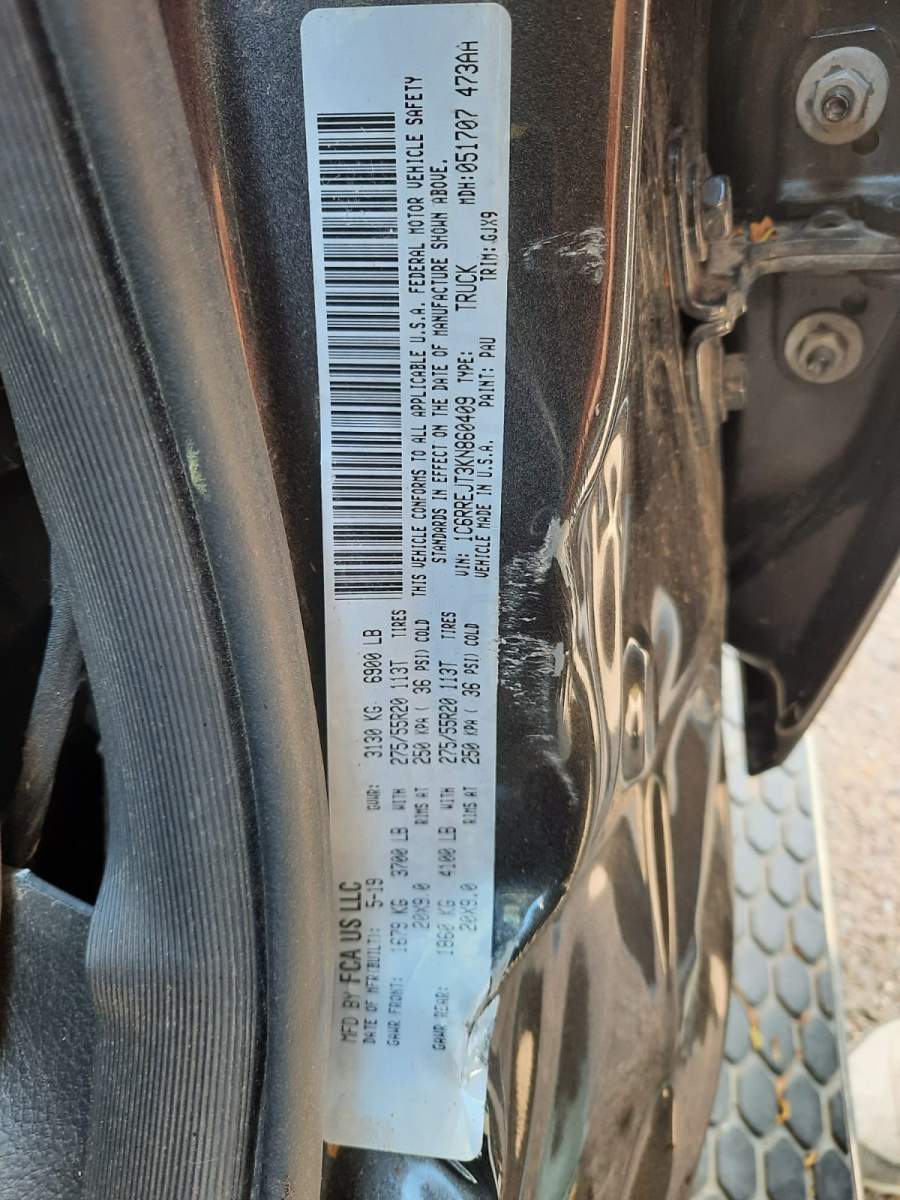 2019 RAM 1500
