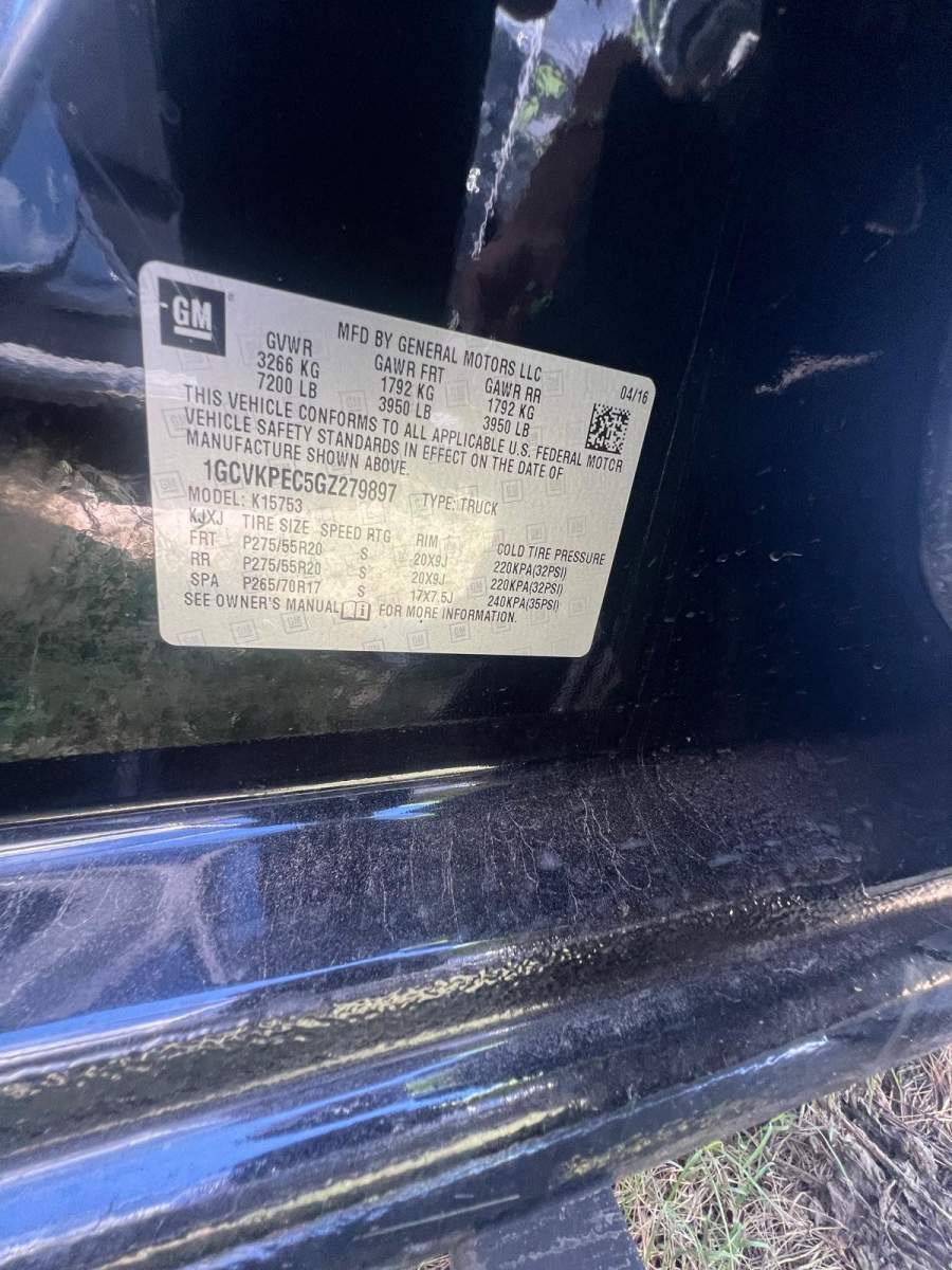 2016 Chevrolet Silverado