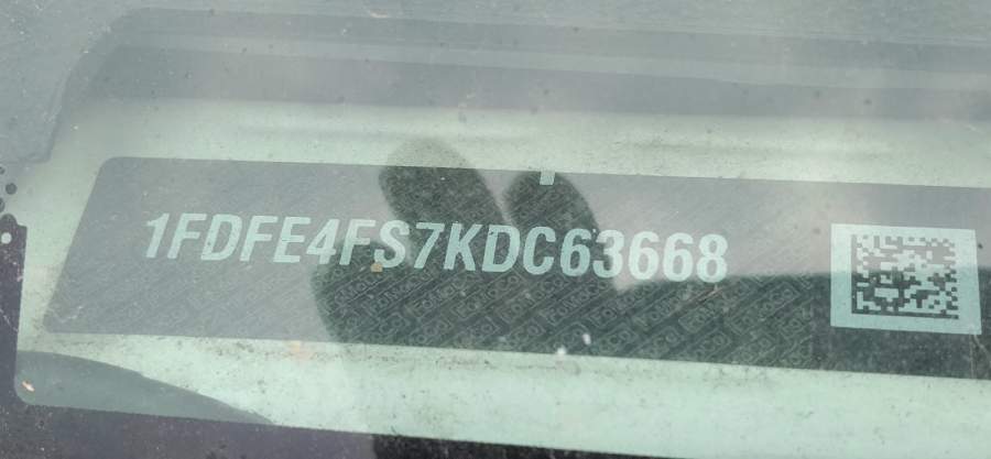 2019 Ford E-450 super duty