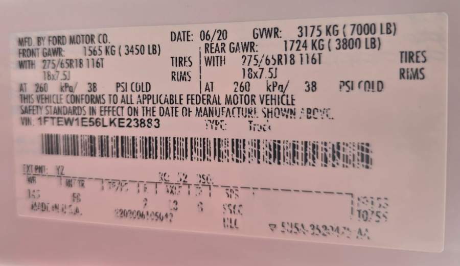 2020 Ford F-150