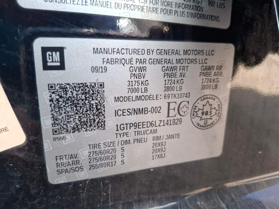 2020 GMC Sierra 1500