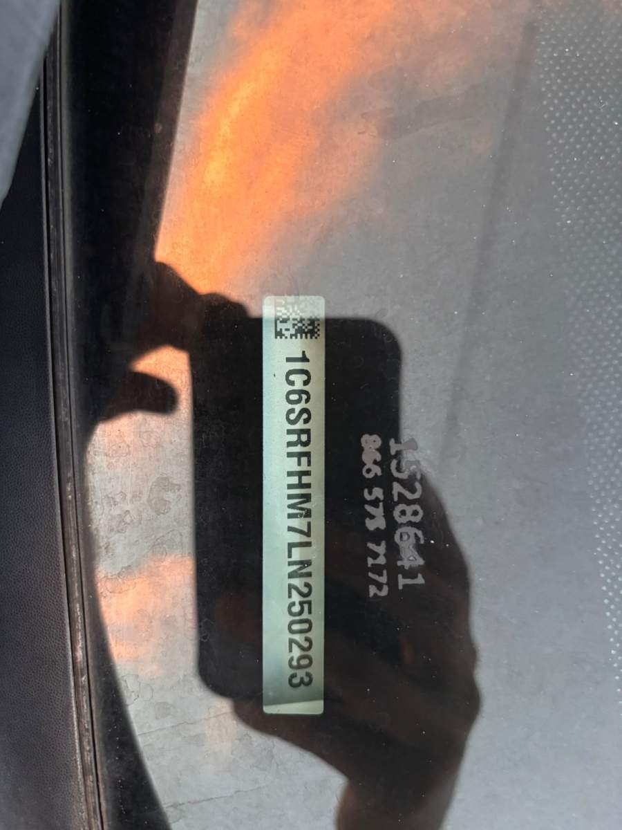 2020 RAM 1500