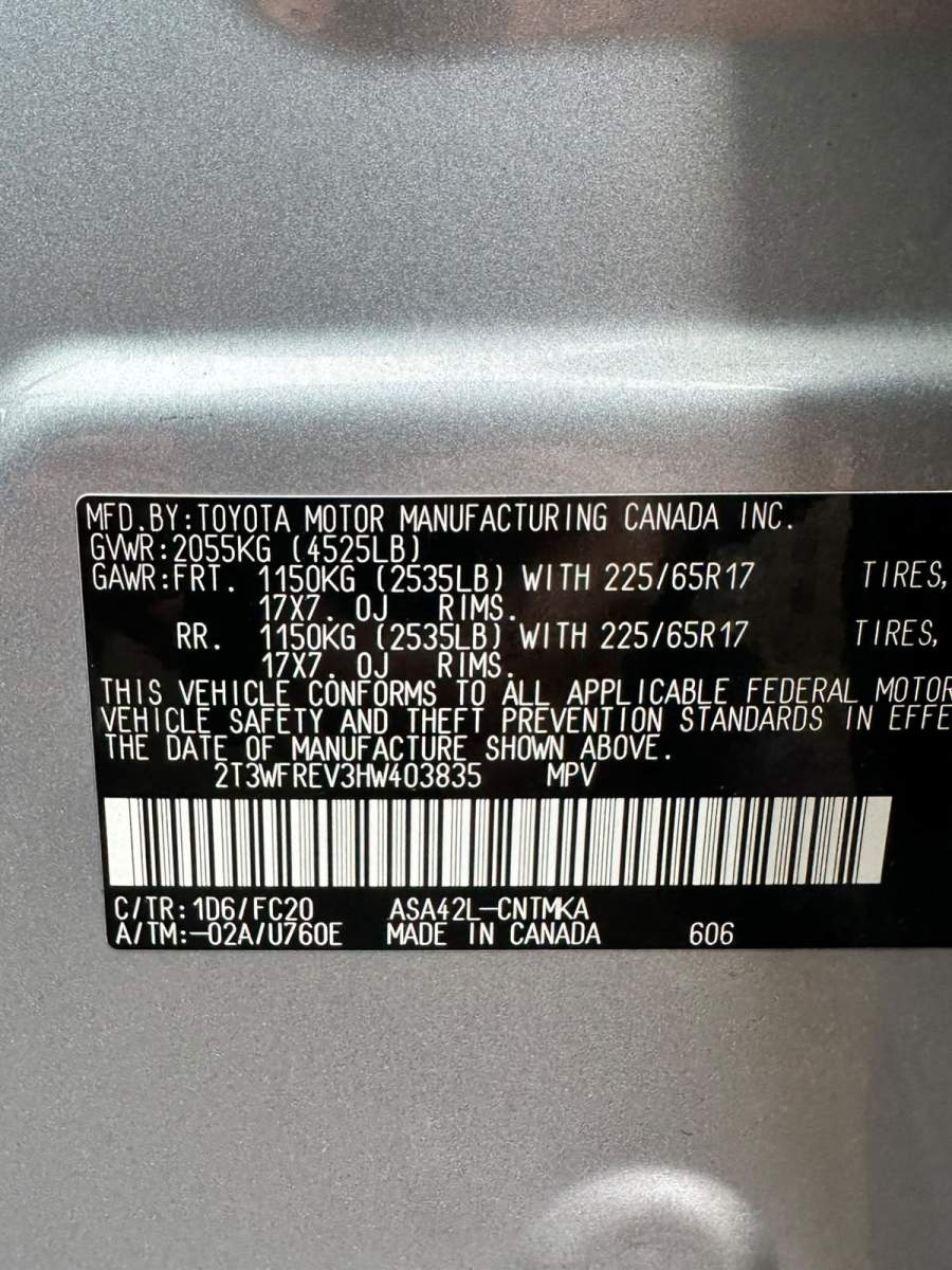 2017 Toyota RAV4 XLE