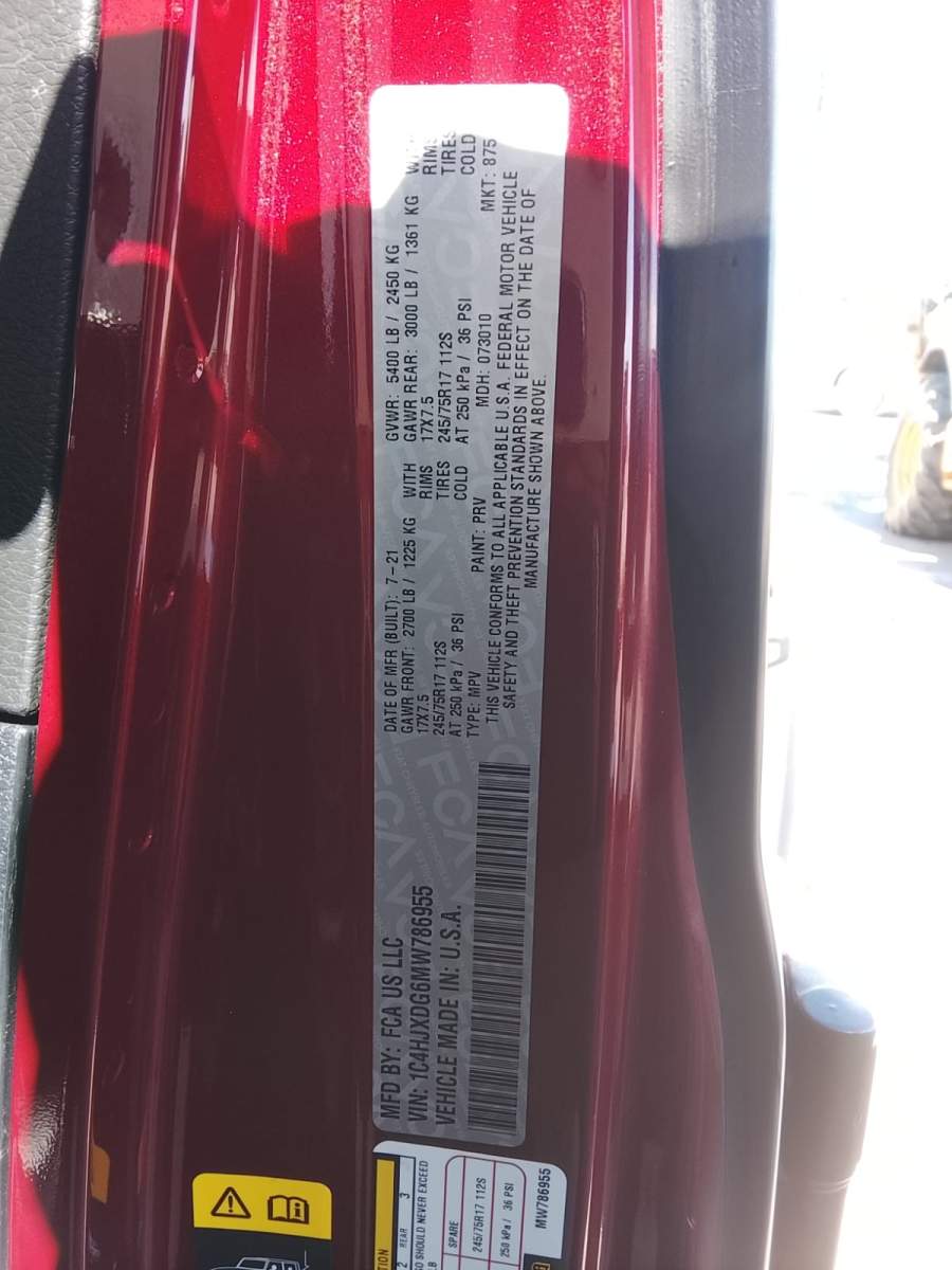 2021 Jeep Wrangler