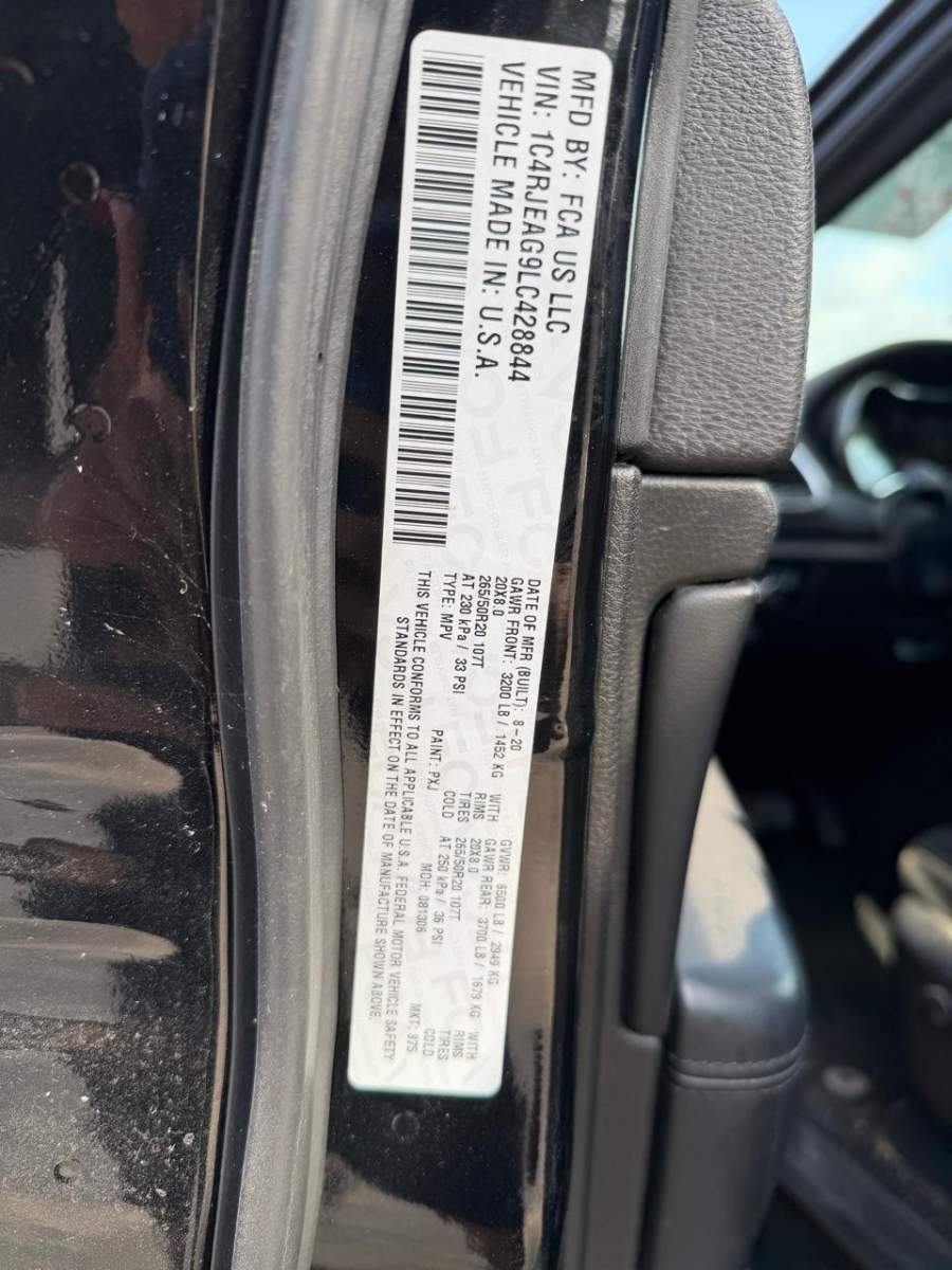 2020 Jeep Grand Cherokee