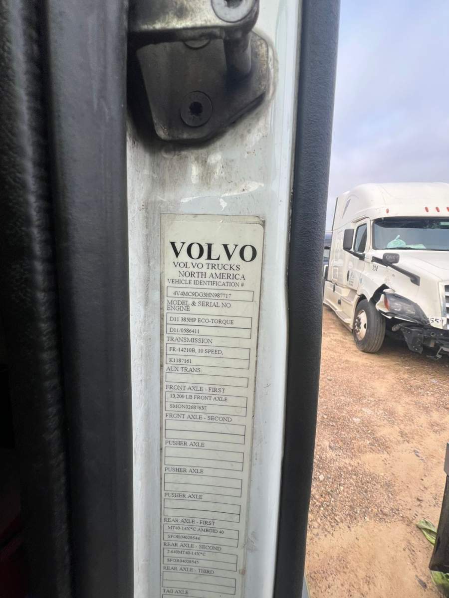 2017 Volvo Truck VNM